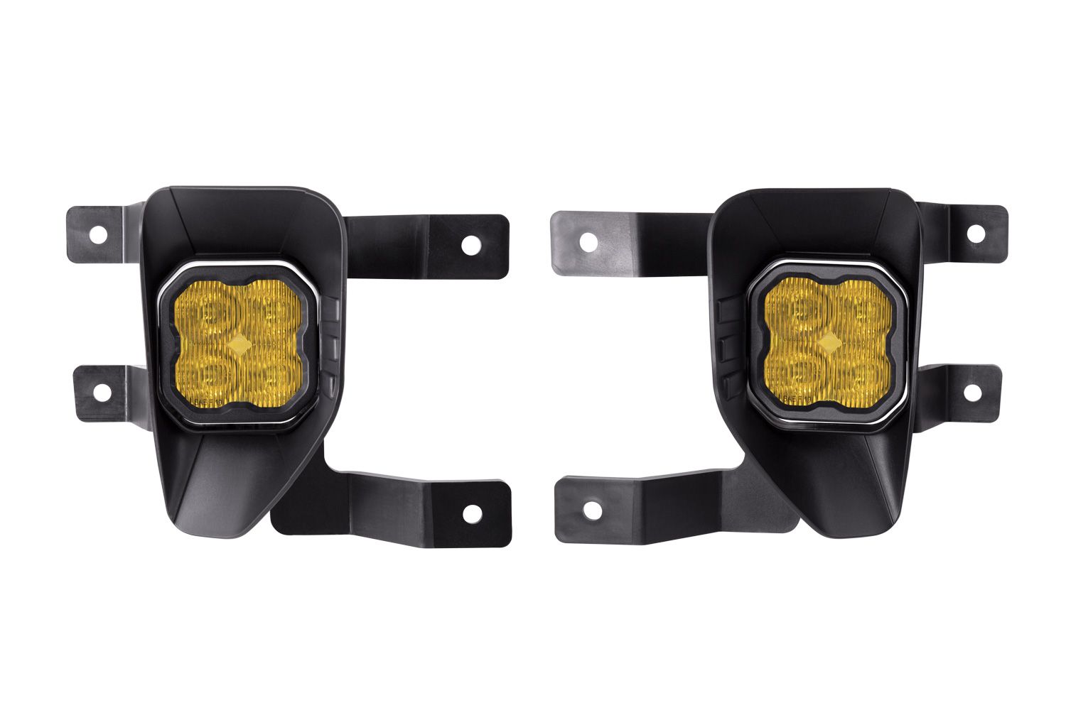 SS3 LED Fog Light Kit (with Amber Backlights) for 2016-2018 Chevrolet Silverado 1500