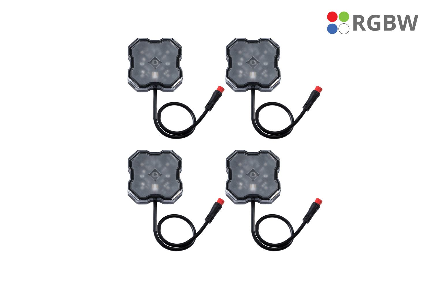 Stage Series RGBW LED Rock Light Kit ( 4 / 8 / 12 ) pack