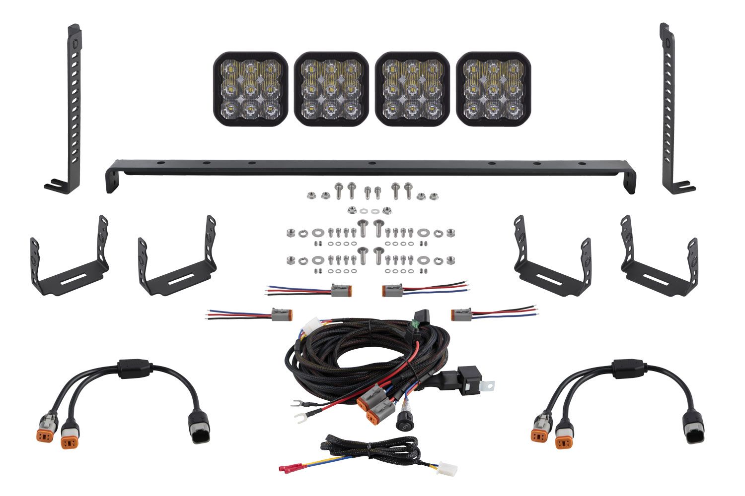 SS5 Stealth Grille LED Pod Kit for 2014-2024 Toyota 4Runner