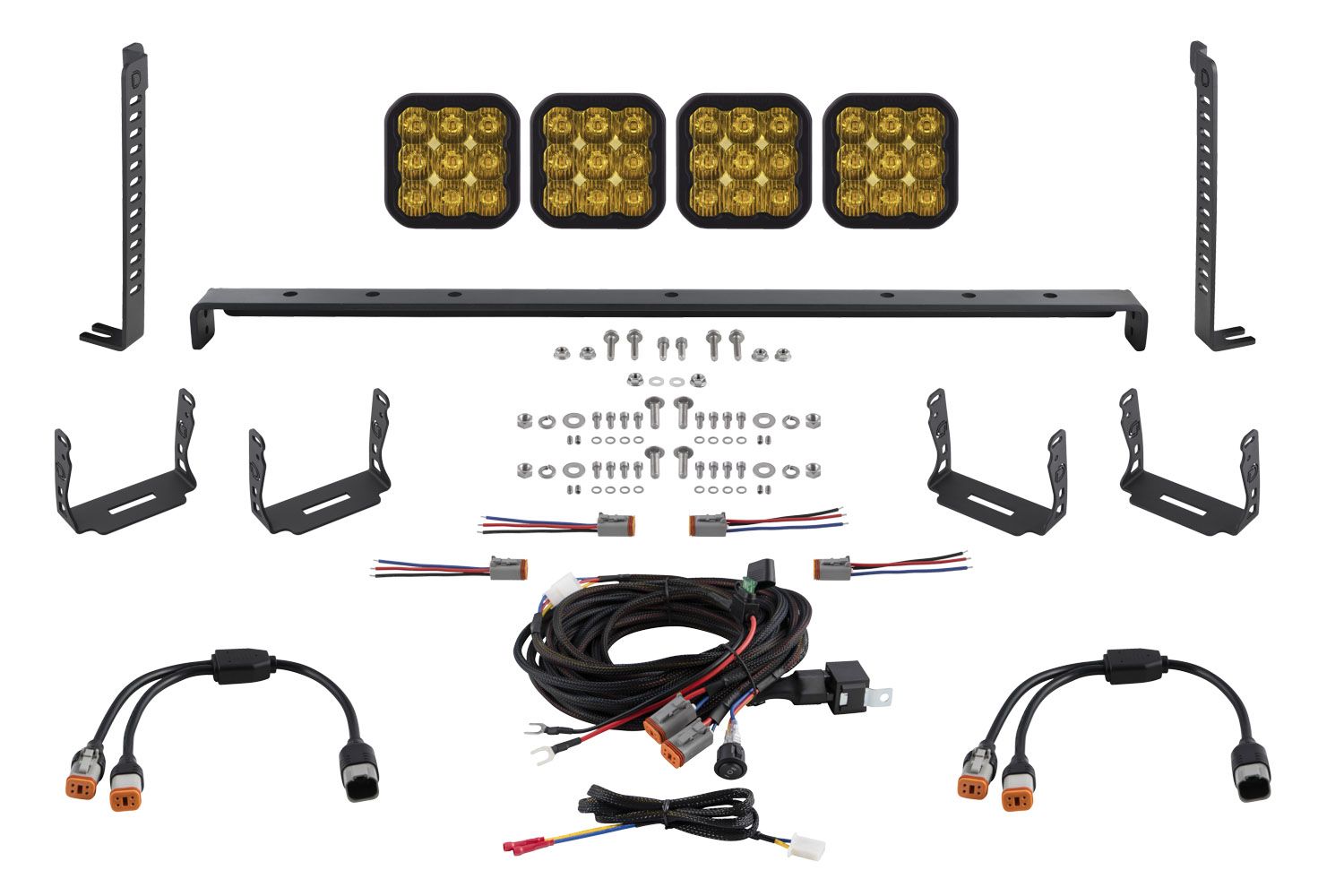SS5 Stealth Grille LED Pod Kit for 2014-2024 Toyota 4Runner