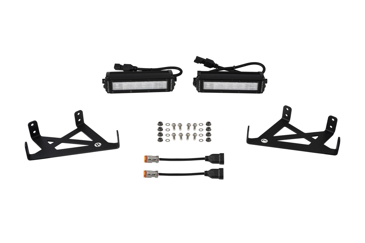 SS6 LED Fog Light Kit for 2020-2022 Ford Super Duty (w LED Fog Lights)