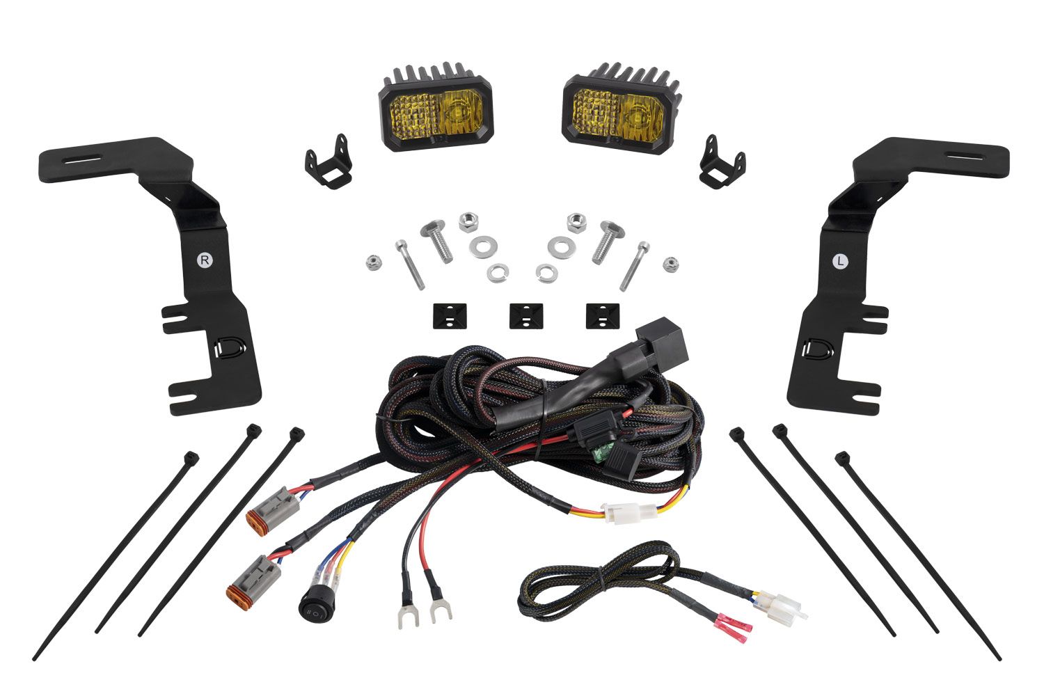 Stage Series Backlit Ditch Light Kit for 2023-2025 Chevrolet Colorado