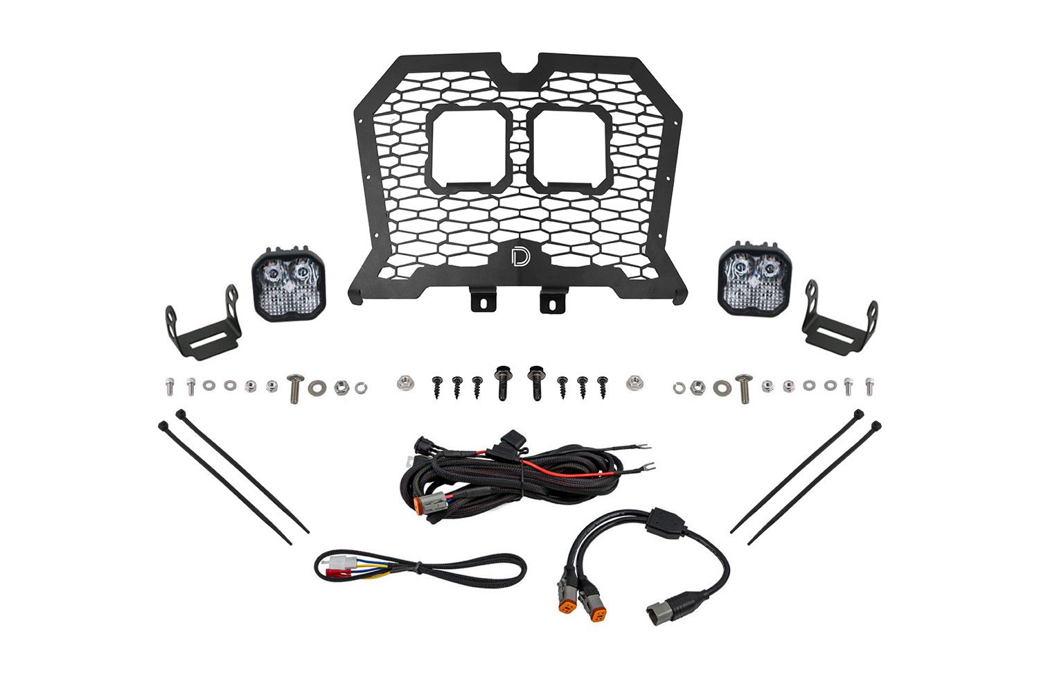 Stage Series LED Grille Kit for 2019-2023 Polaris RZR XP / 2021-2024 RZR Trail