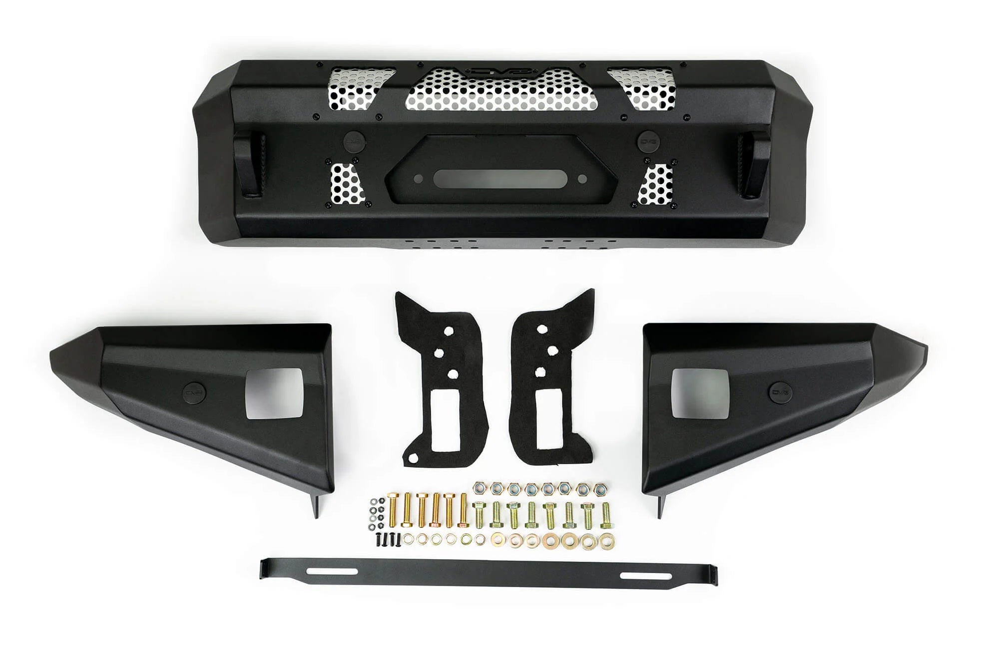 DV8 2021-2023 FORD BRONCO | MTO Series Winch Front Bumper - FBBR-01