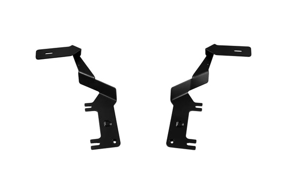 MORIMOTO Ditch Light/Pillar Bracket: Ford Super Duty F250/F350/F450 (17-22) - BAF039