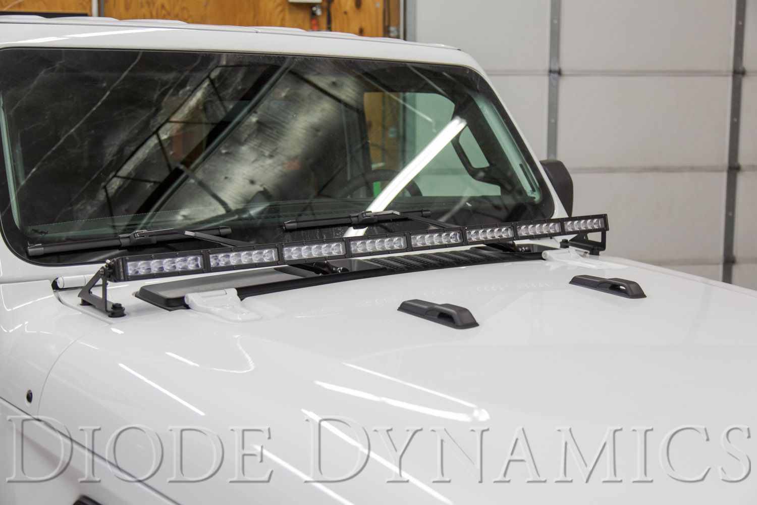 2018-2024 Jeep JL Wrangler/Gladiator Hood LED Lightbar Kit