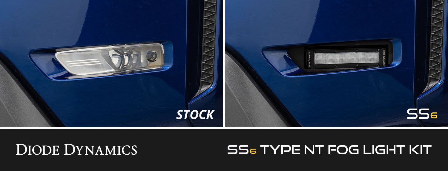 SS6 SAE Type NT Fog Light Kit