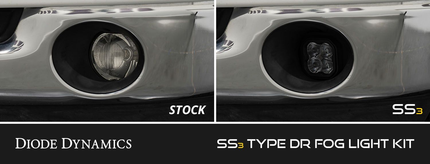 SS3 SAE Type DR Fog Light Kit - Dodge Ram / Durango