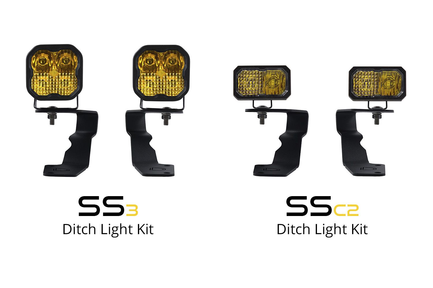 Stage Series Backlit Ditch Light Kit For 2015-2021 Subaru WRX/STi