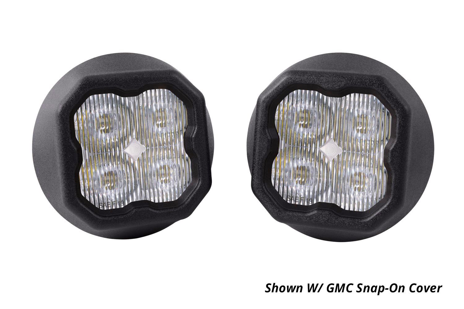 SS3 LED Fog Light Kit for 2012-2018 Chevrolet Sonic (w/ Amber Backlights)