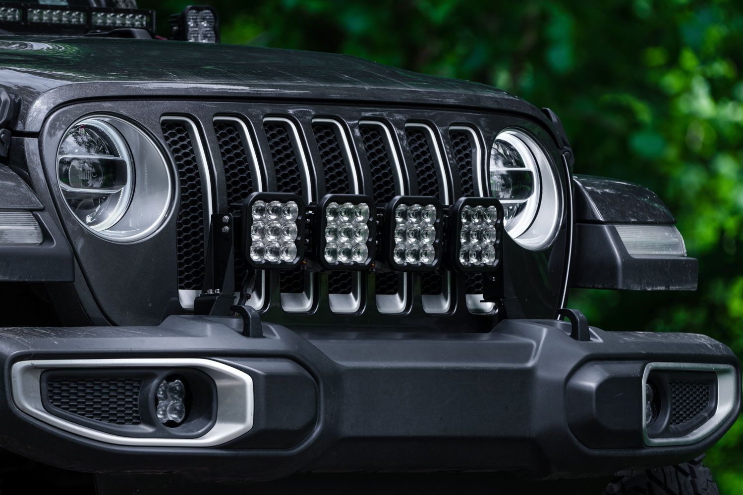 SS5 Grille CrossLink Lightbar Kit For 2018-2023 Jeep JL Wrangler