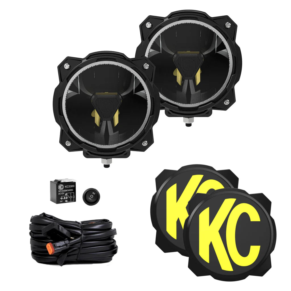 KC Hilites Gravity® Titan™ LED Lights - 2-Light System