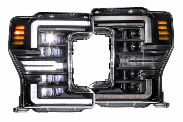 Morimoto XB LED Headlights: Ford Super Duty (17-19) (Pair / White DRL) (GEN 2) - LF503.2-ASM