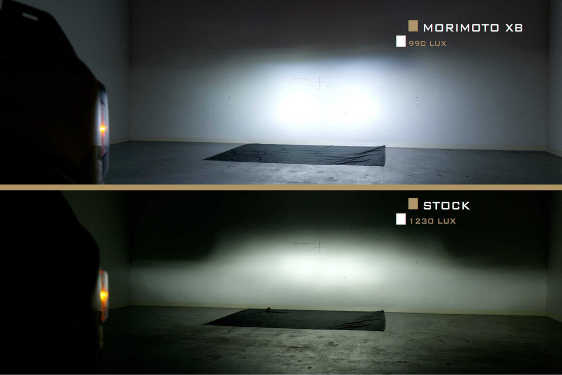 Morimoto FORD BRONCO (21+) Plug-N-Play Bi-LED Headlights: XB LED HEADLIGHTS - LF497-A (Amber DRL)