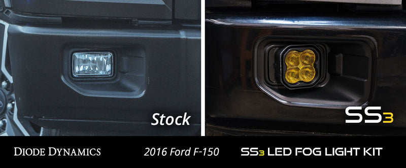 Diode Dynamics SS3 LED Fog Light Kit for 2015-2020 Ford F-150