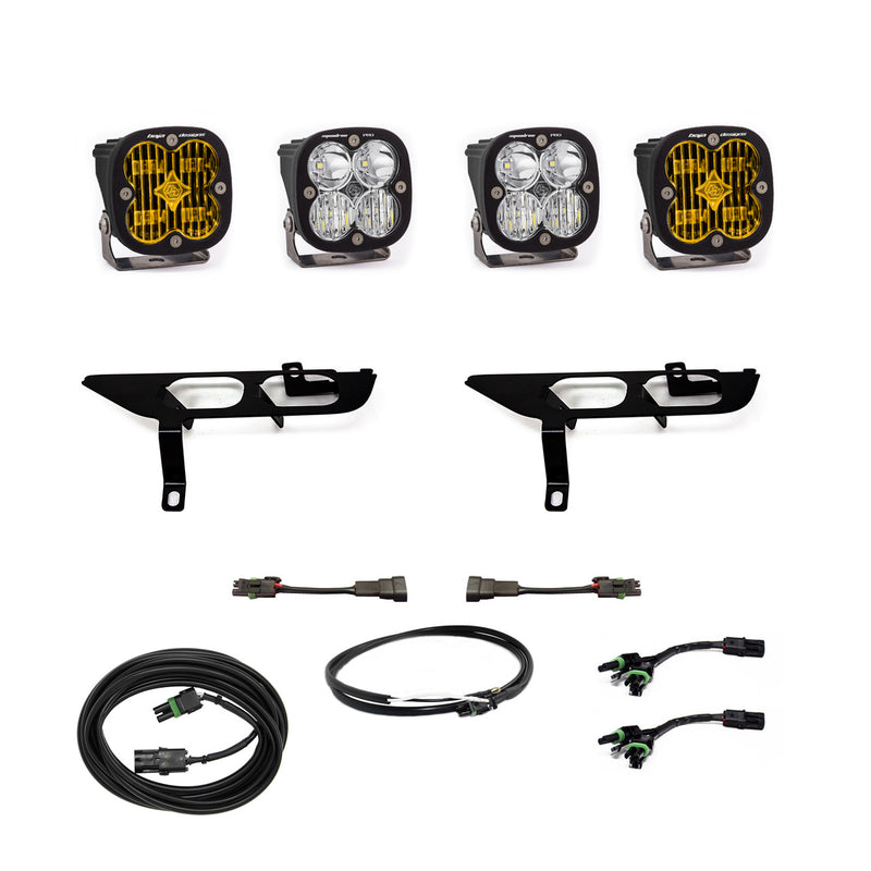 2021-2023 FORD F-150 Baja Designs SQUADRON SAE/PRO FOG POCKET LIGHT KIT
