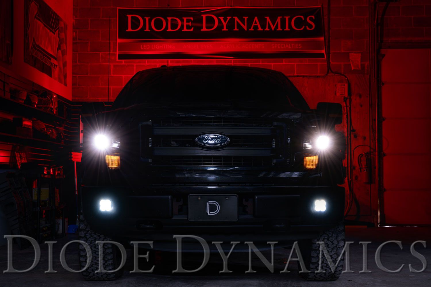 Diode Dynamics SS3 LED Fog Light Kit for 2011 2014 Ford F 150