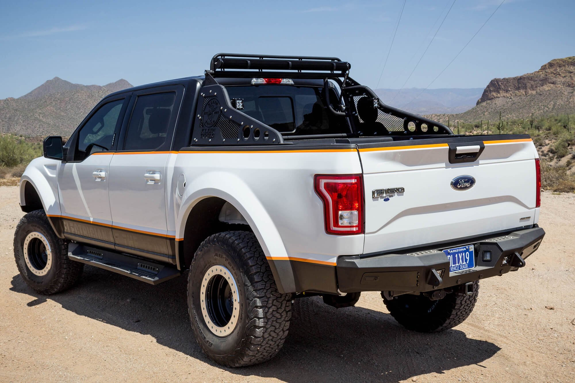 Addictive Desert Designs 2015 - 2020 Ford F-150 HoneyBadger Rear Bumper - R157201280103