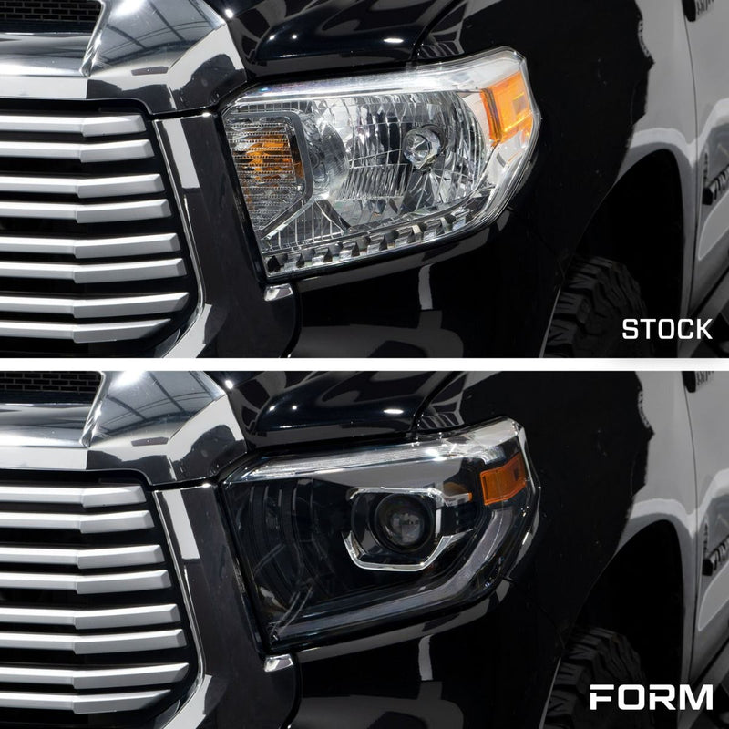 2014-2021 Toyota Tundra LED Projector Headlights Pair Form Lighting - FL0003