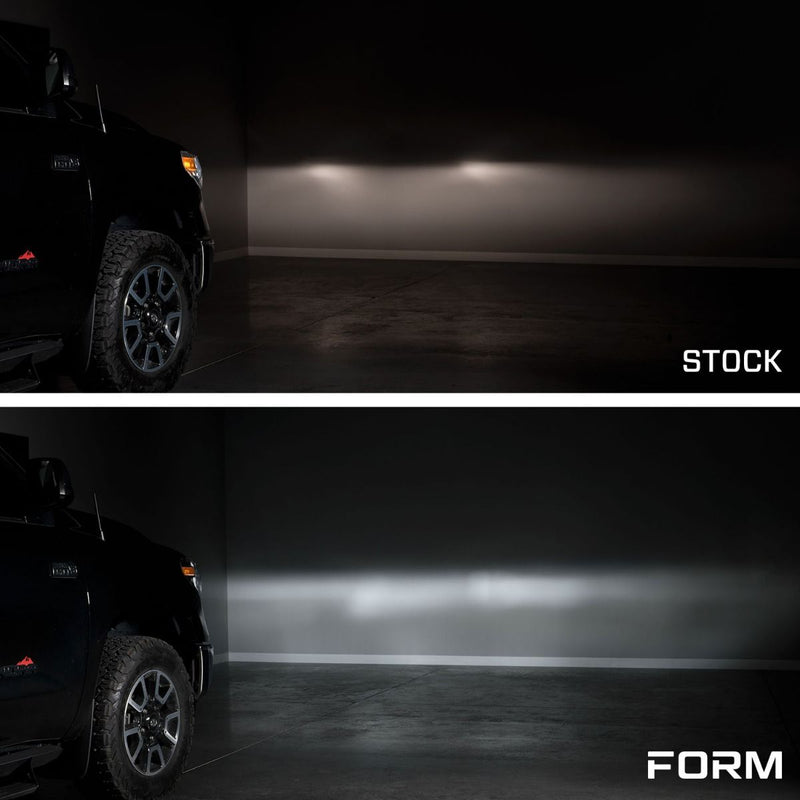 2014-2021 Toyota Tundra LED Reflector Headlights Pair Form Lighting - FL0002