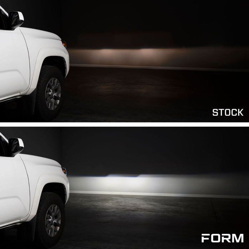 2016-2023 Toyota Tacoma Sequential LED Projector Headlights Pair Form Lighting - FL0001