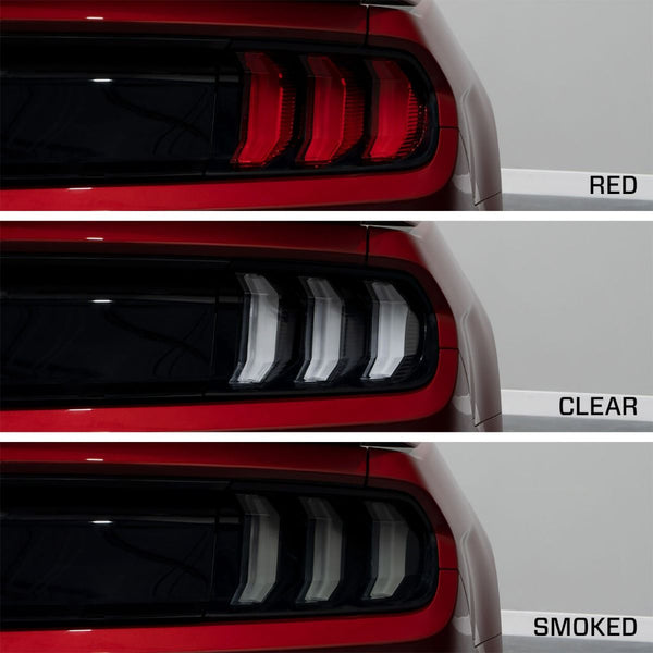 2015-2023 Ford Mustang LED TailLights Red, Clear, or Smoked Lens Pair Form Lighting - FL0006 FL0007 FL0008