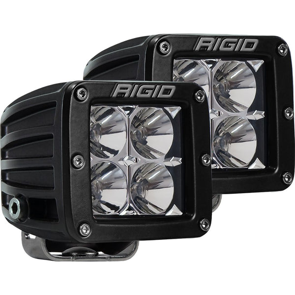 Rigid D-Series POD Flood Pair Black Case/White Light #202113