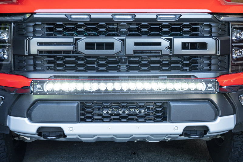 SPV Parts 2021+ Gen 3 Ford Raptor Rigid E-Series or SR Pro 40 inch Bumper Light Bar Kit