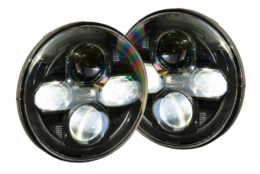 7" SEALED7 2.0: MORIMOTO BI-LED UNIVERSAL LED HEADLIGHTS - LF271 (Sold in Singles)