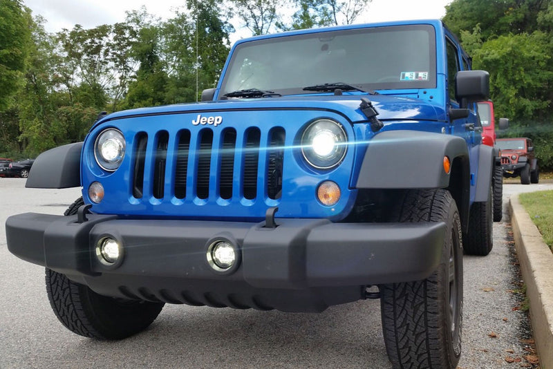 Morimoto Jeep (Round): Morimoto XB LED Fog Lights - LF030