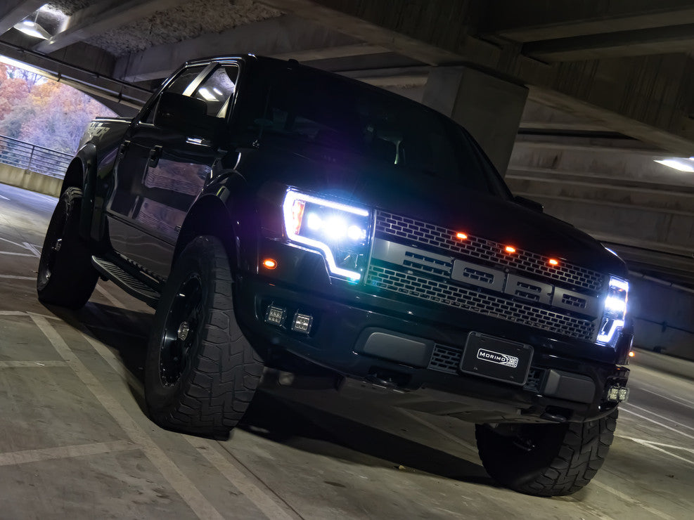 Morimoto Ford F-150 (09-14): XB LED Headlights (White or Amber DRL)