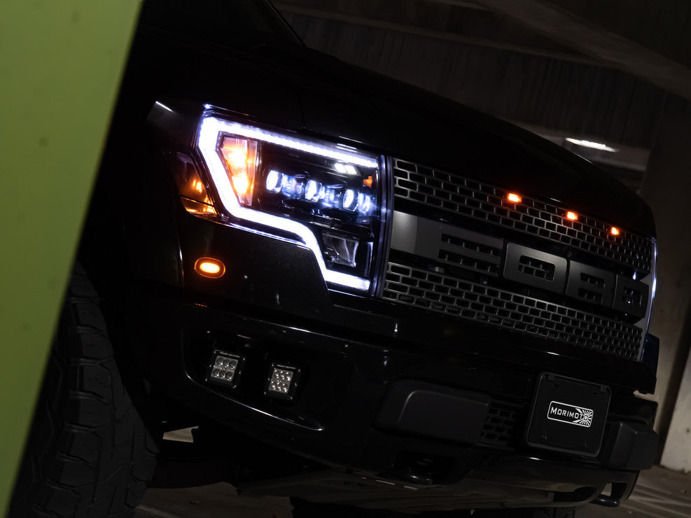 Morimoto Ford F-150 (09-14): XB LED Headlights (White or Amber DRL)