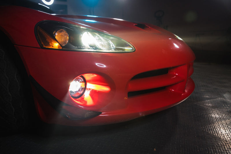 Dodge Viper (03-10): Morimoto XB LED Fog Light Kit - 1 x LF131, 2 x LF120