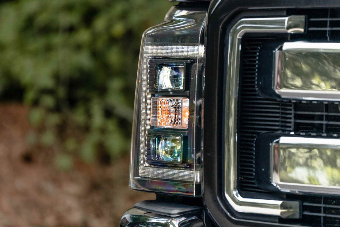 Morimoto Ford Super Duty (11-16): XB Hybrid LED Headlights - LF553