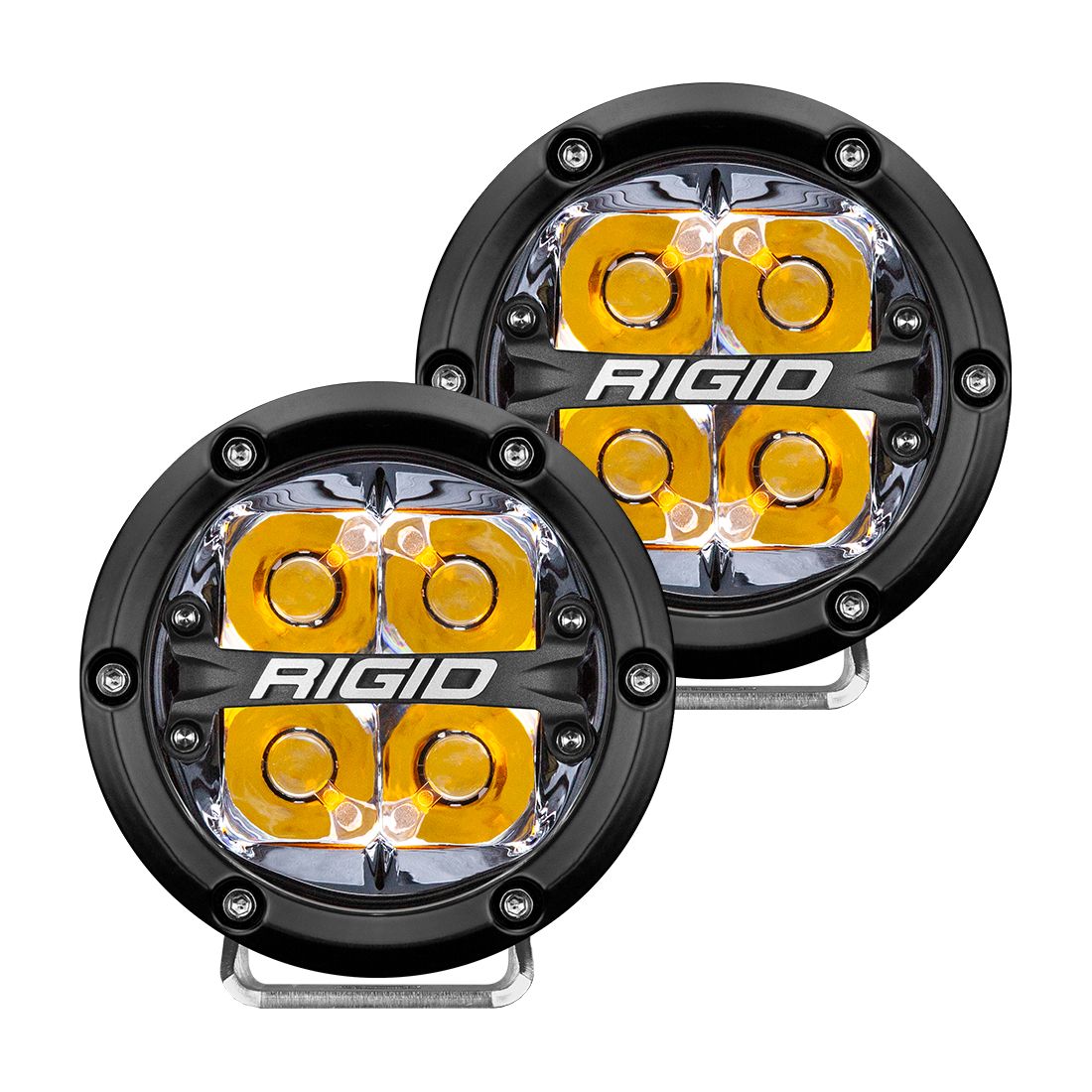 Rigid 360 - Series 4" Round Pair of Lights