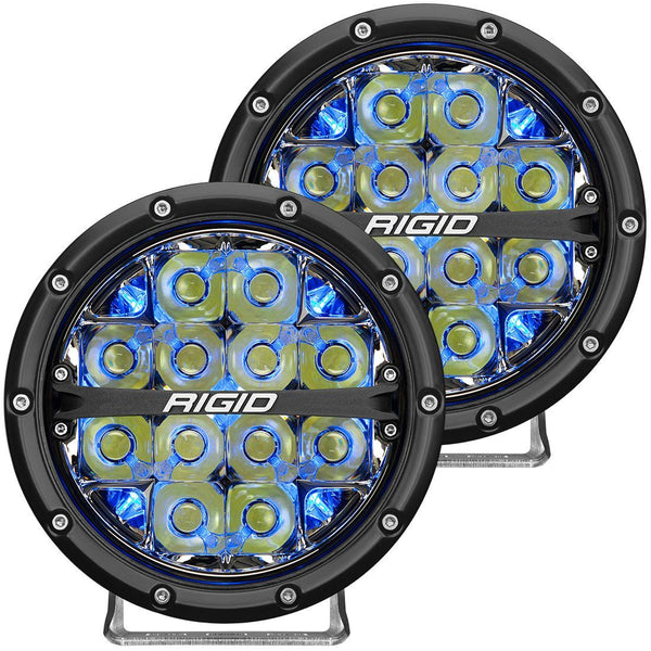 Rigid 360 - Series 6" Round Pair of Lights