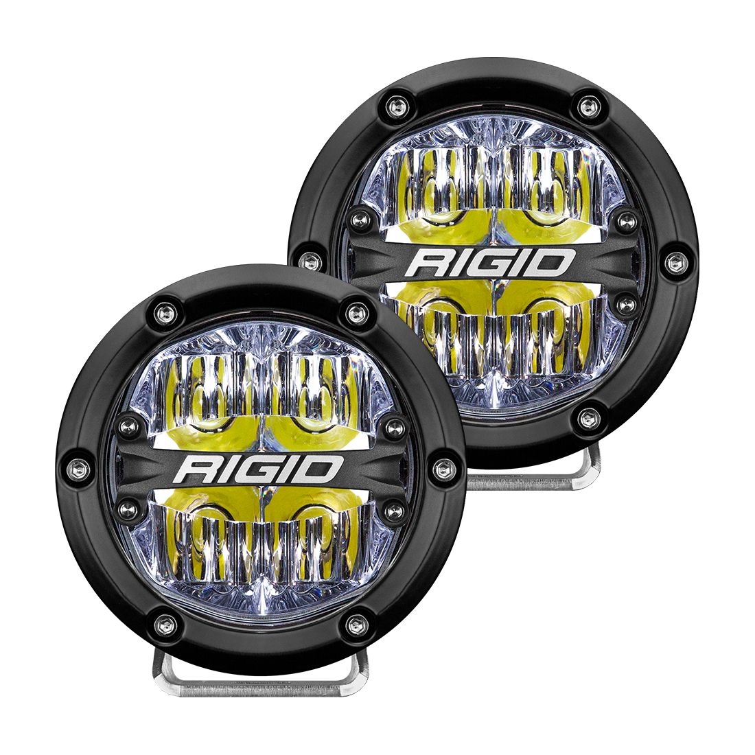 Rigid 360 - Series 4" Round Pair of Lights
