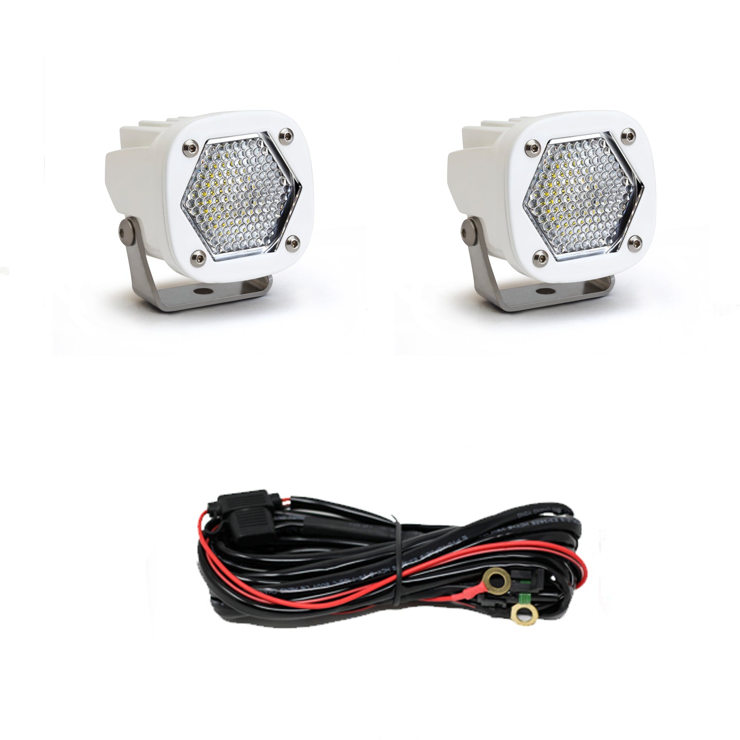 Baja Designs S1 LED Lights (WHITE) (Sold in Pairs)