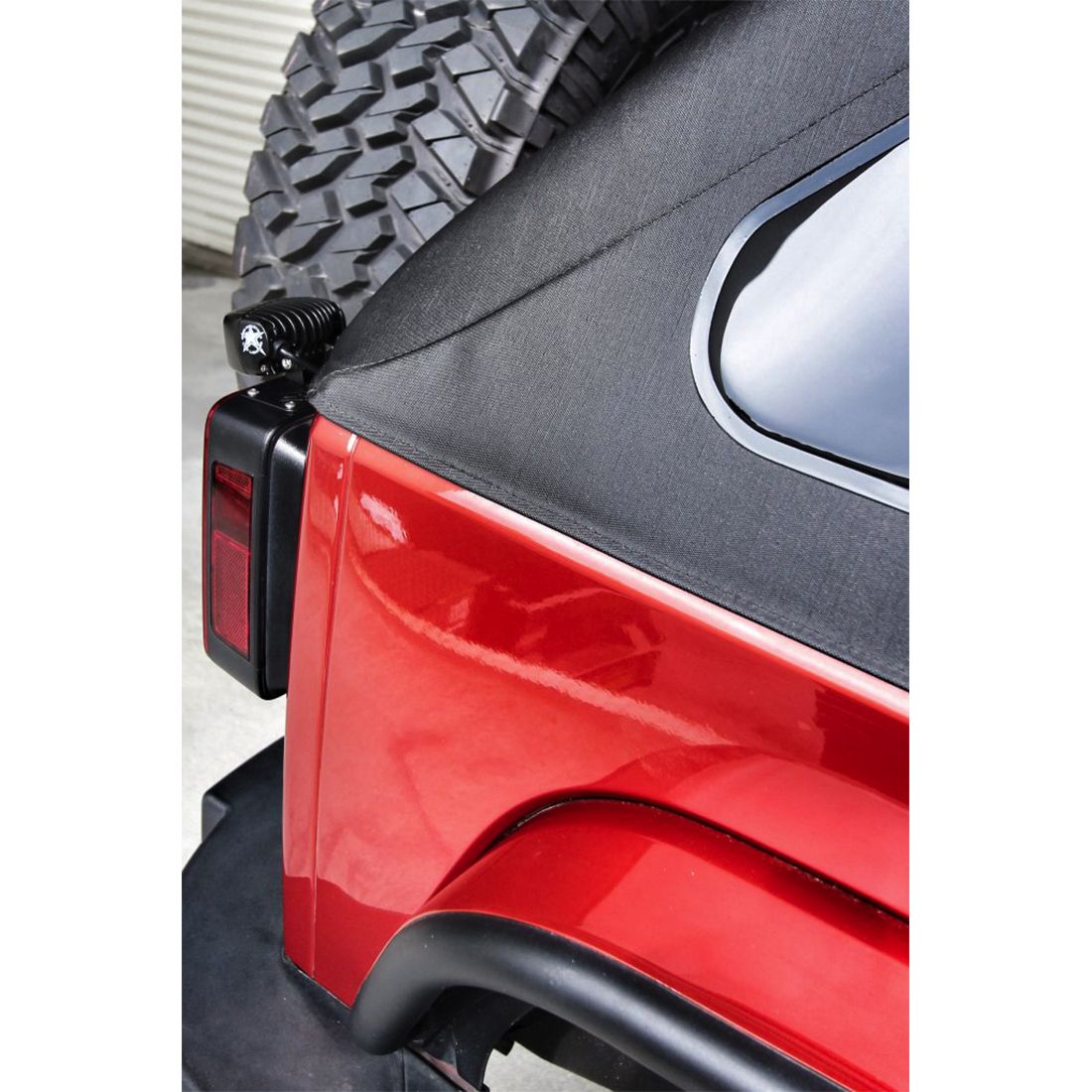 2007-2017 Jeep Wrangler JK Passenger Side Taillight Mount - Fits SRM Light 40322
