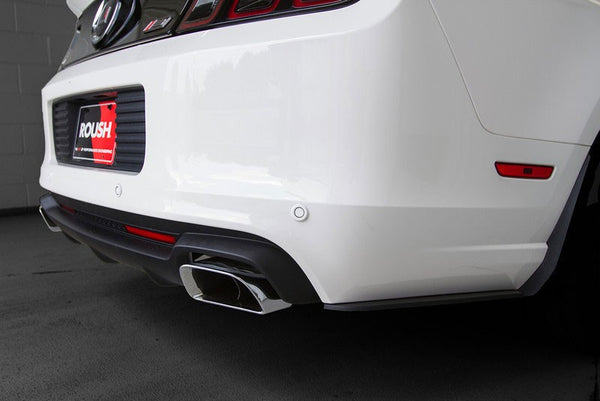 ROUSH 2013-2014 Ford Mustang - Rear Side Splitter Kit - 421405
