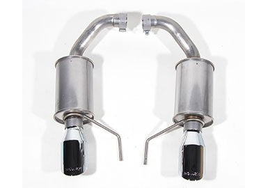 ROUSH 2015-2023 Mustang 3.7L V6 and 2.3L Ecoboost Exhaust Kit - Round Tip (304SS) - 421837