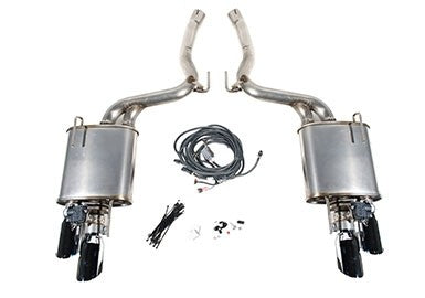 (Discontinued) ROUSH 2018-2022 Mustang 5.0L V8 Active IO Exhaust Kit - 422128