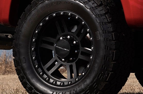 (Discontinued) 2017-2021 F-250/F-350 Super Duty ROUSH 20-Inch Wheel with General Grabber A/TX Tire - (Set of 4)
