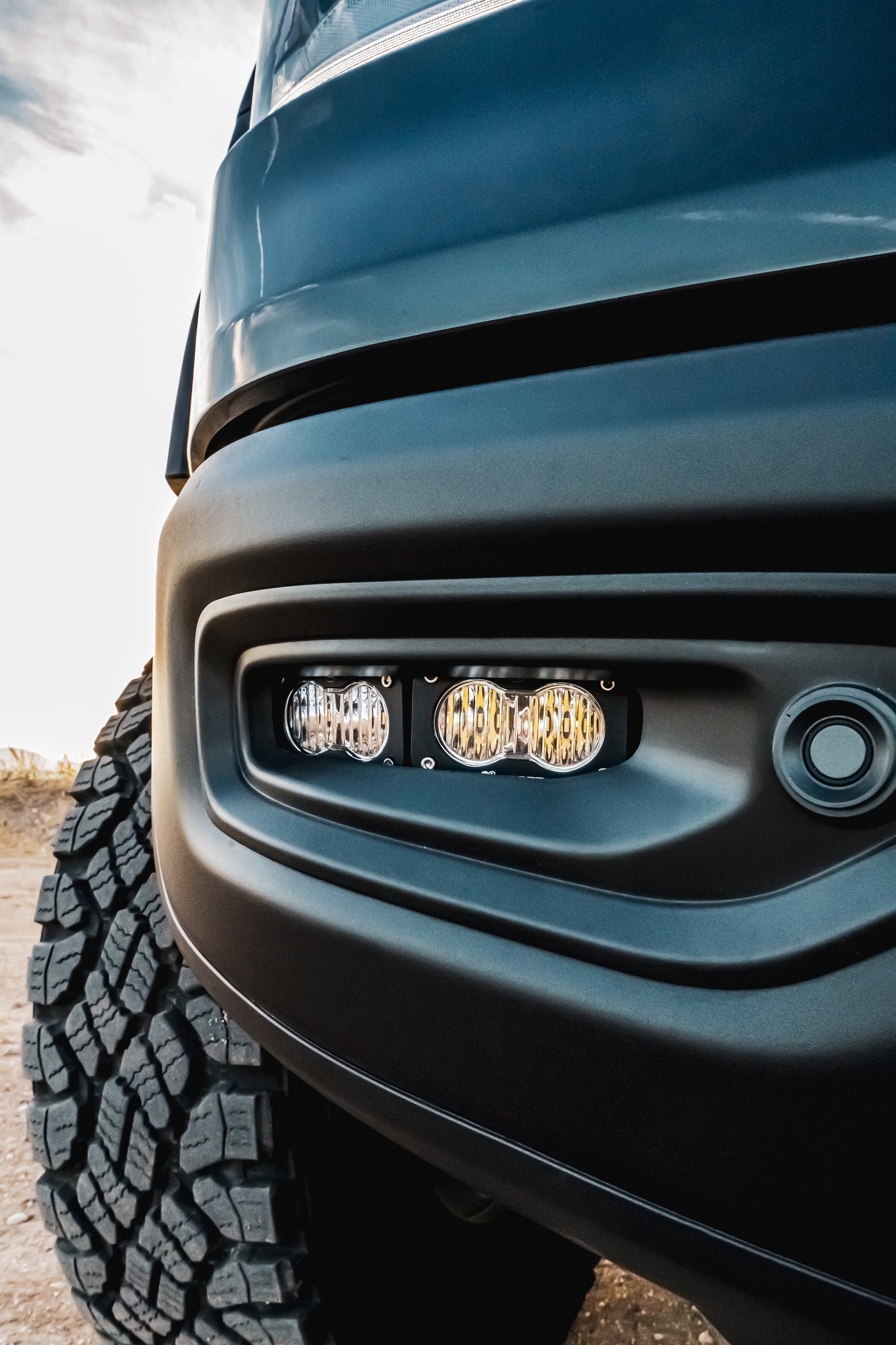 Baja Designs Dodge, Ram Rebel/TRX (19-On), Dual S2 Fog Pocket Kit