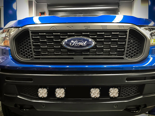 2019-2022 Ford Ranger Lower Bumper Grille Light Kit Squadron Sport or Pro