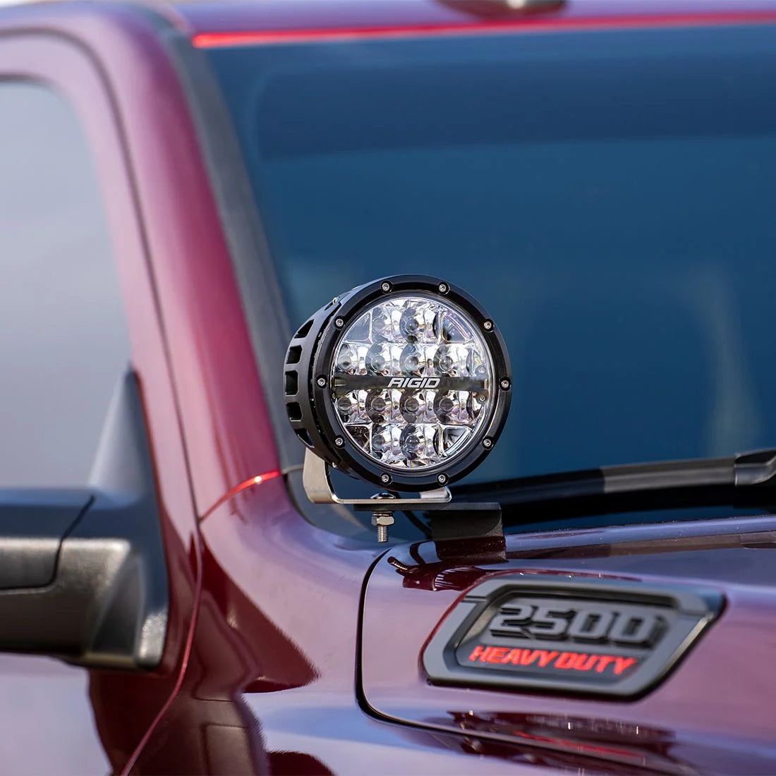 RIGID 2019+ Dodge RAM 2500/3500 A-Pillar 6" 360-Series LED Light Kit - 46720