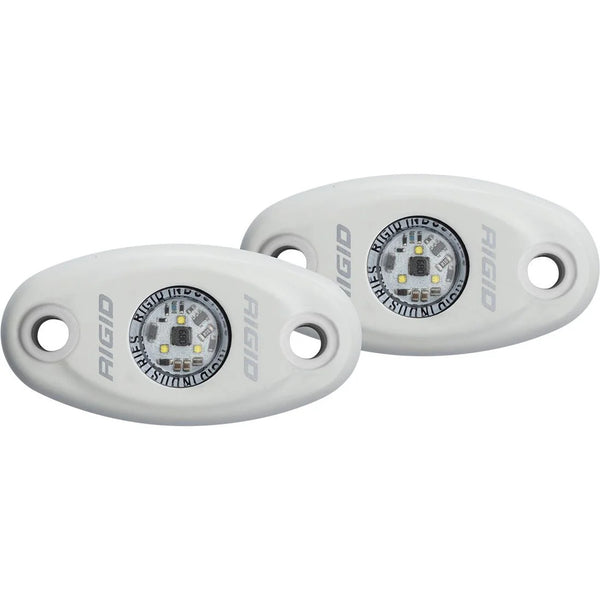 Open Box - Rigid A-Series Accessory LED Light (Pairs) (White Case/White Light)