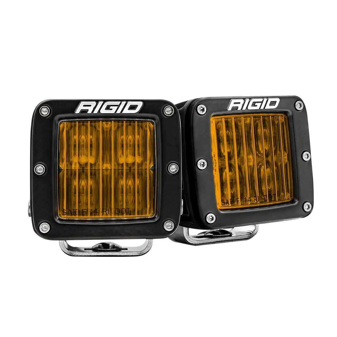Rigid Industries D-Series PRO SAE FOG Pair Selective Yellow (New 2022) #504816