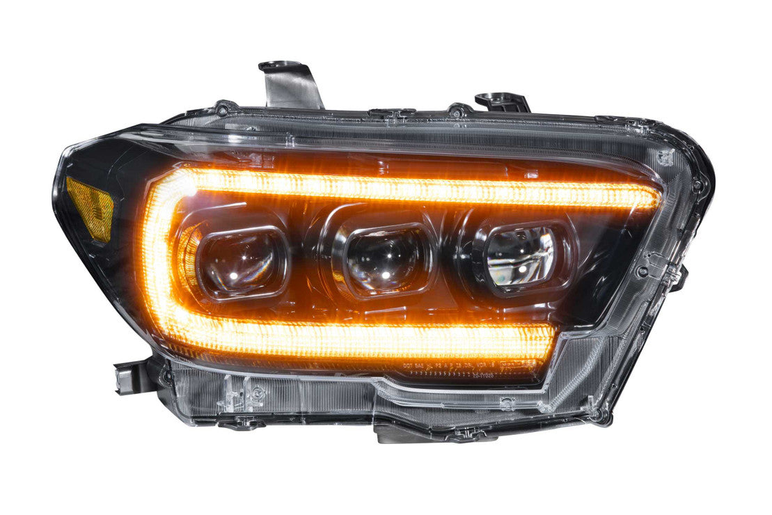 Morimoto Toyota Tacoma (16+): XB LED Headlights (Amber DRL) - LF530.2-A-ASM