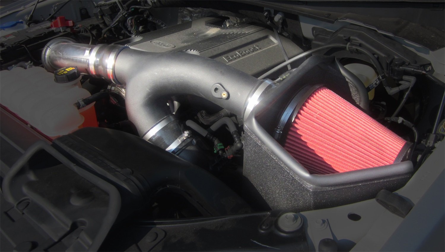 2017-2019 Corsa Raptor Shielded Box Air Intake with red filter